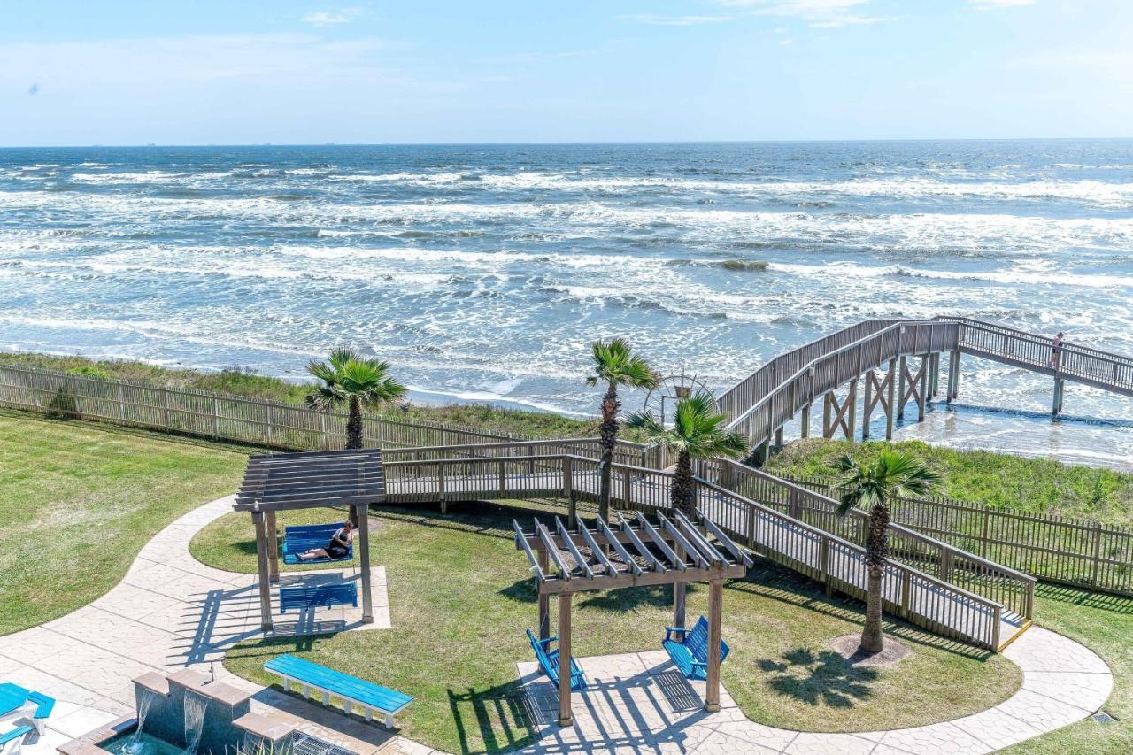Steps To Pool And Beachamazing Views From Two Balconies Galveston Kültér fotó